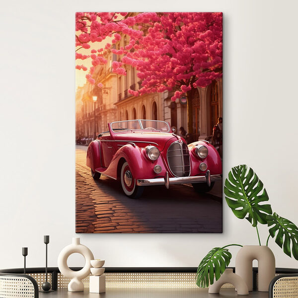 Wandbilder Auto auf der Straße