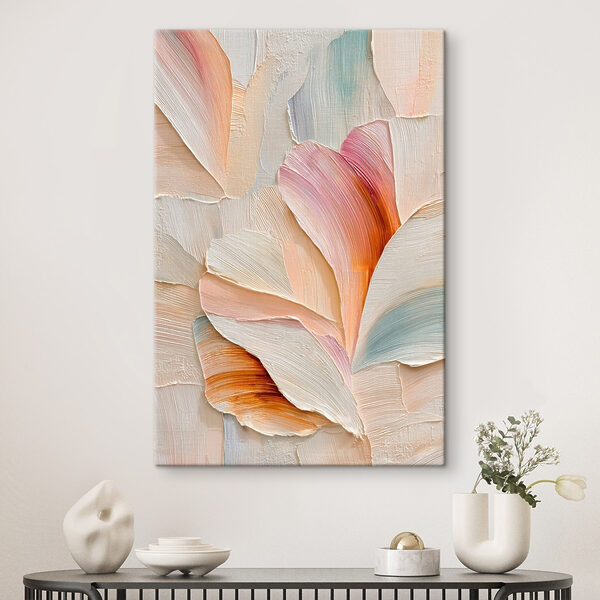 - Soft hues of abstract petals