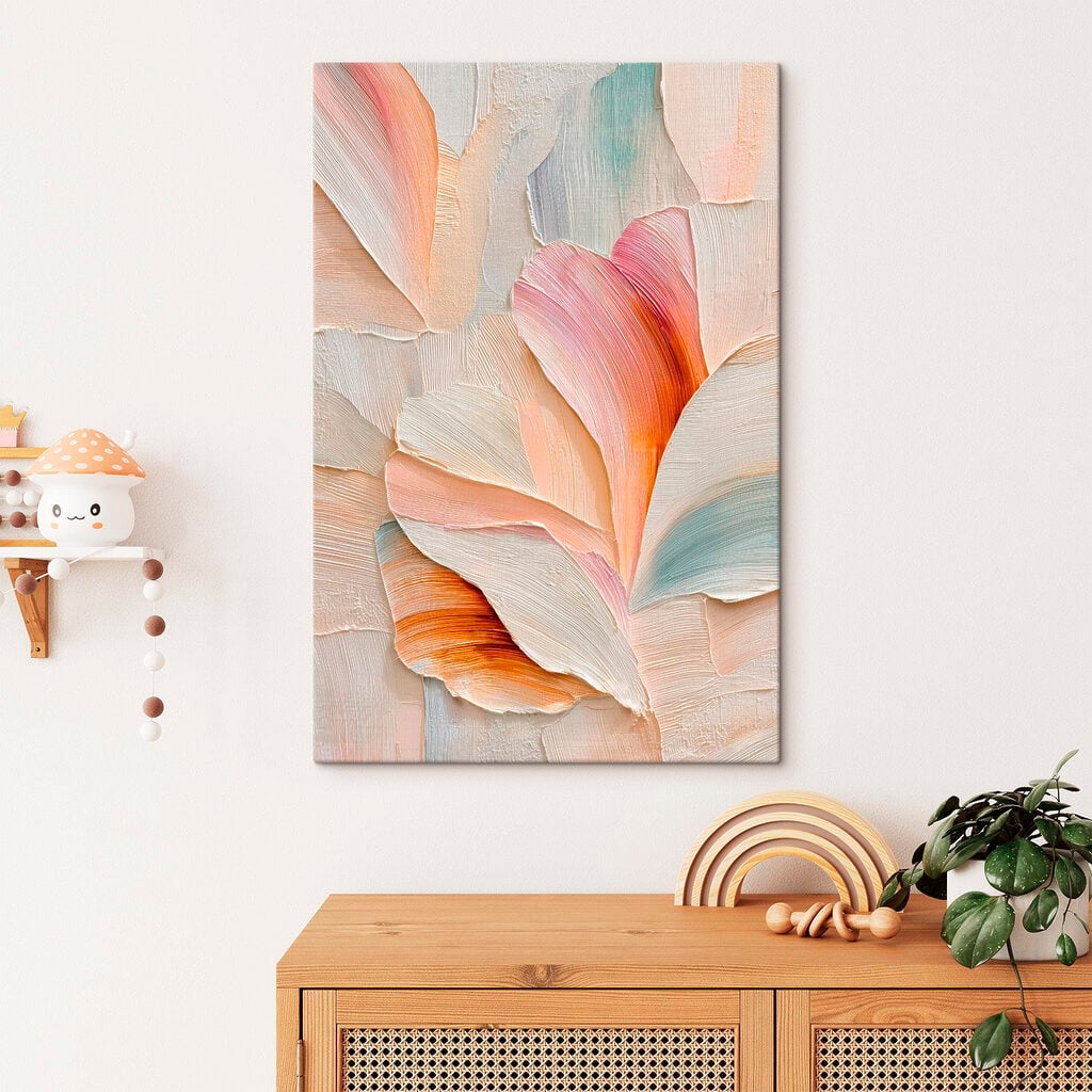 - Soft hues of abstract petals
