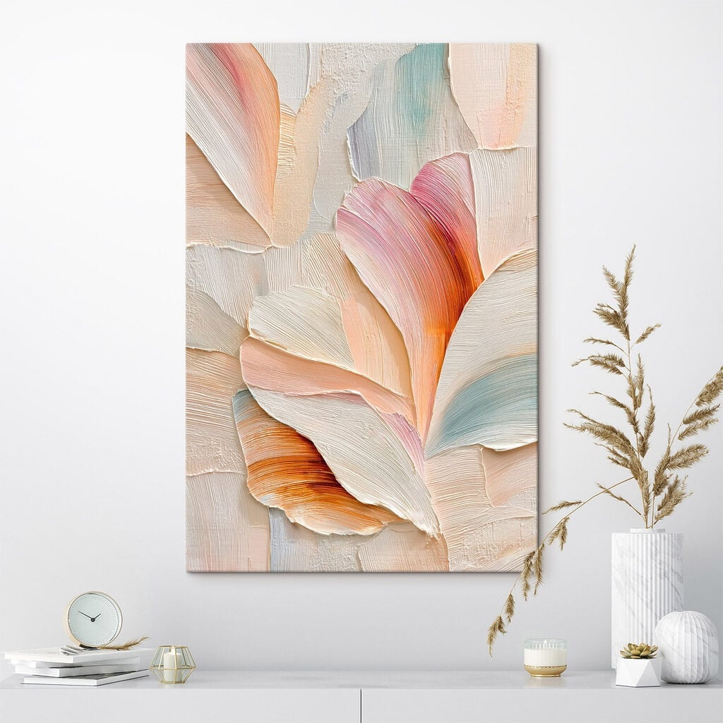 - Soft hues of abstract petals