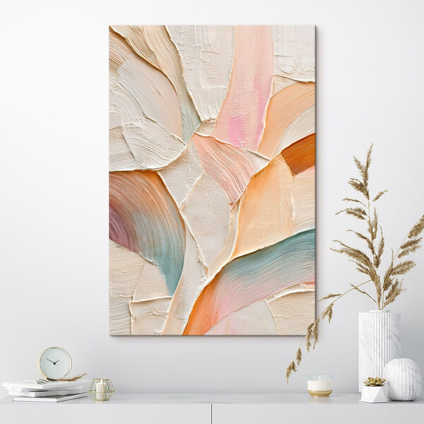 Soft hues in harmonious abstraction