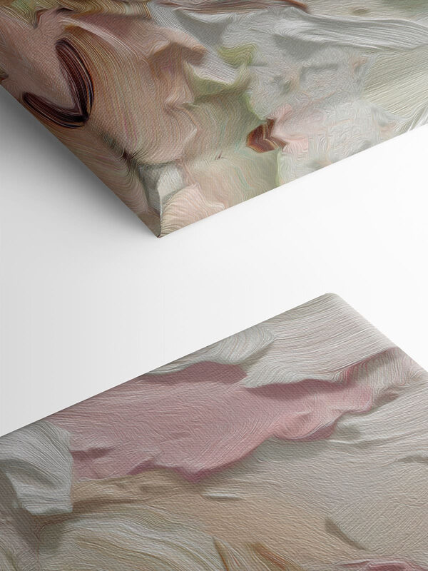 Soft, flowing patterns in pastel hues