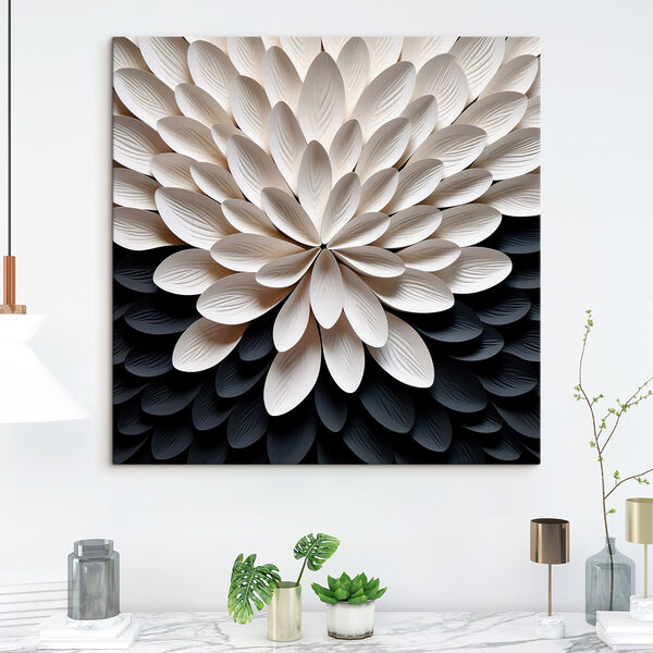 Wandbilder Elegantes Design in kontrastierenden Farben