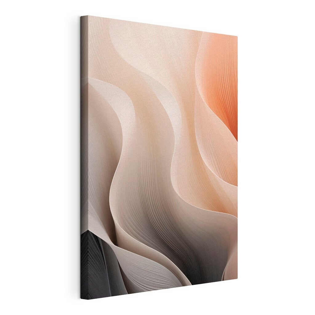 Soft waves of color and form
