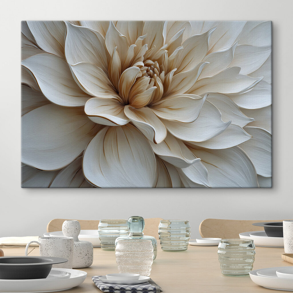Delicate petals in soft hues
