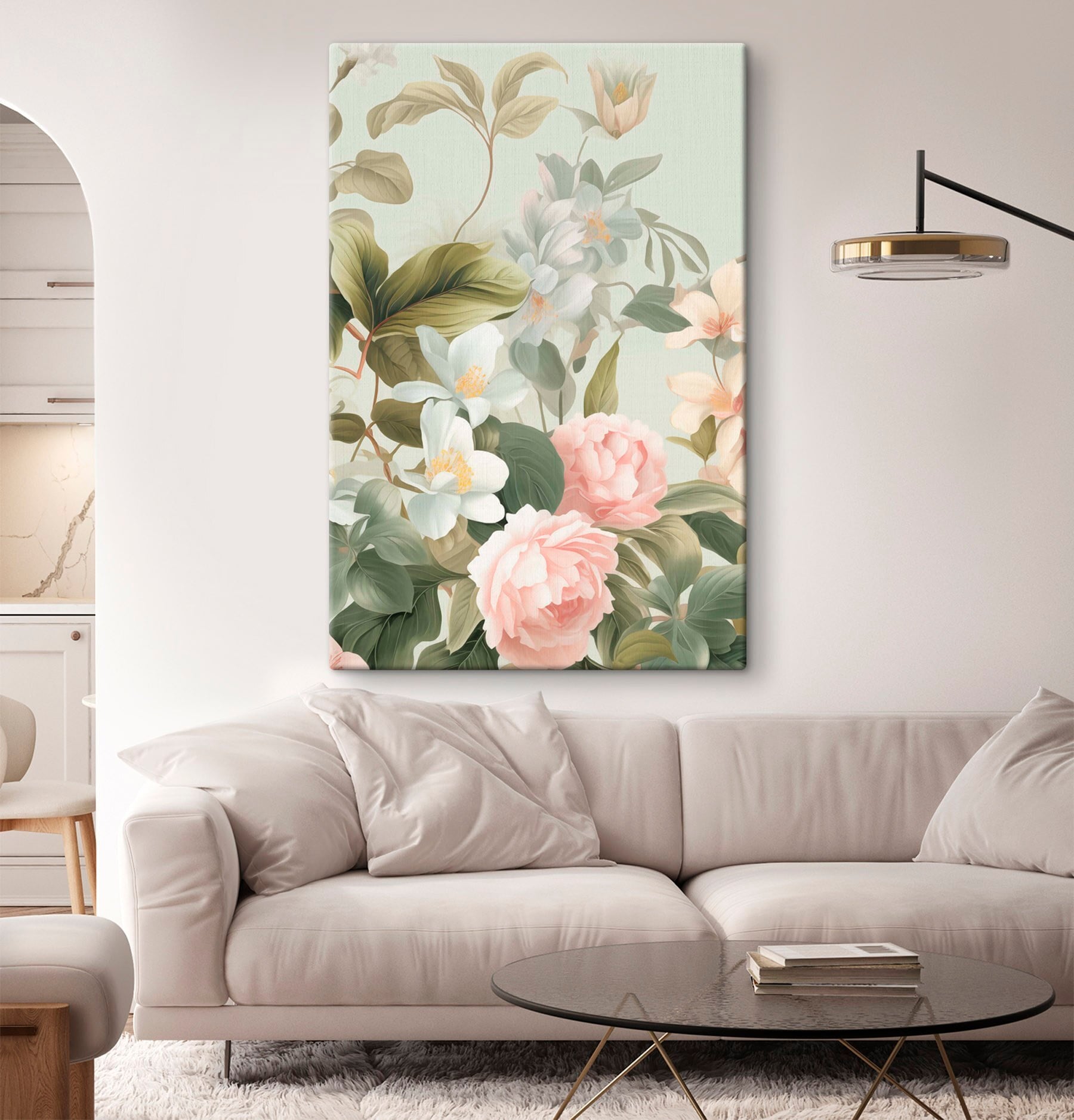 Delicate blooms in soft hues Delicate blooms in soft hues