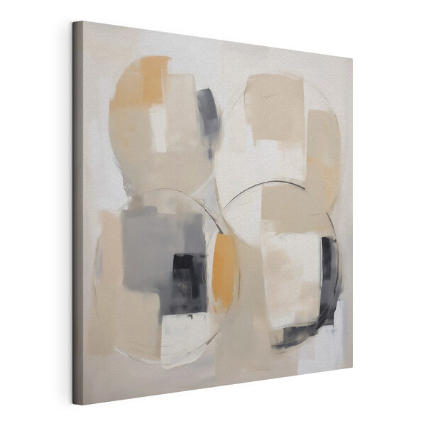 Painting of circles and circles