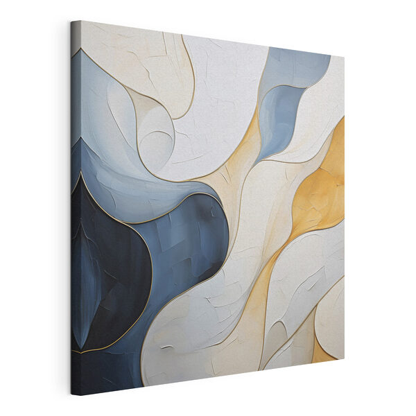 Flowing colors in abstract harmony