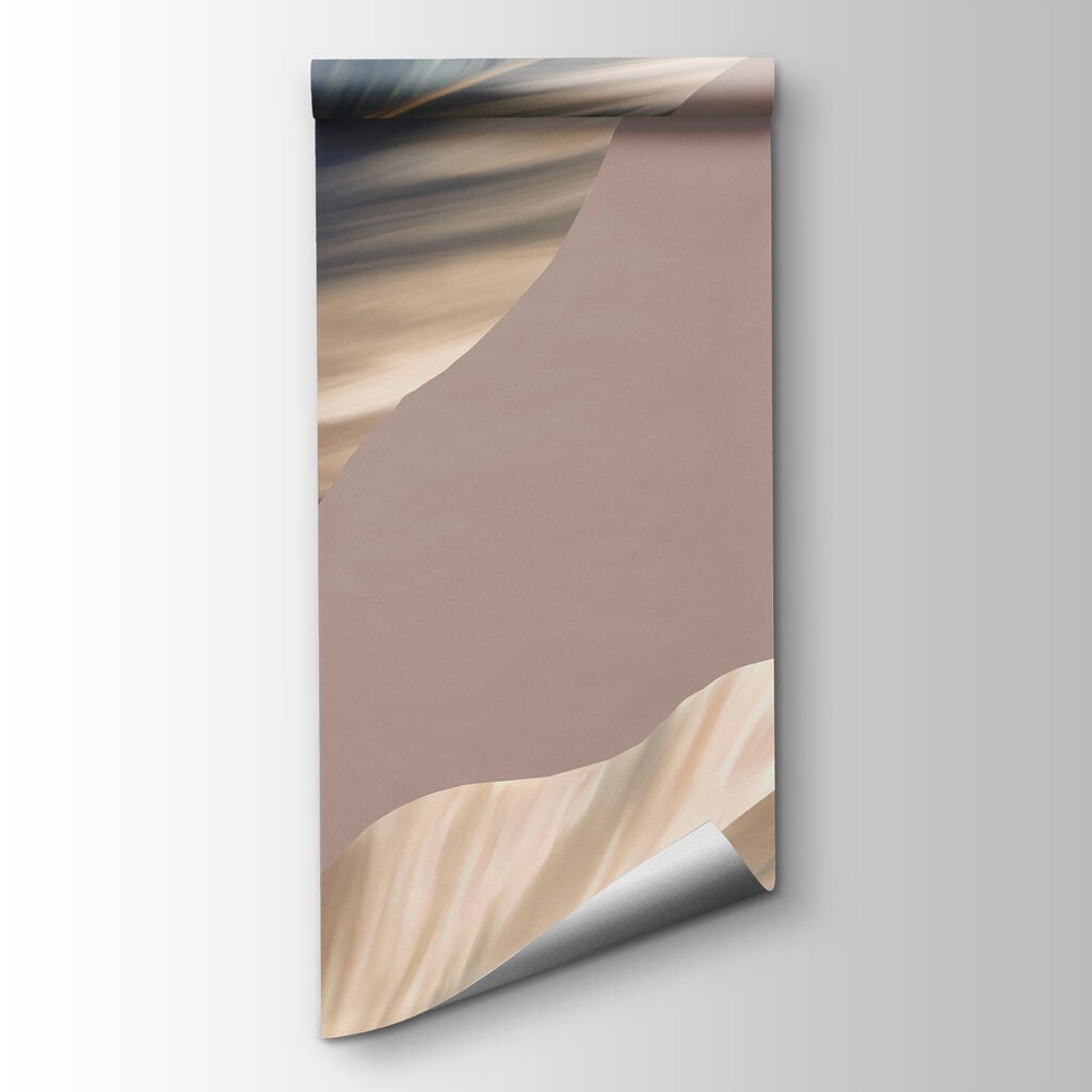 Lush leaves with soft hues displayed